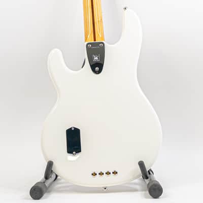 Music Man StingRay Retro ‘70s 4-String Bass White w/ OHSC | Vintage Swagger, Modern Power image 14