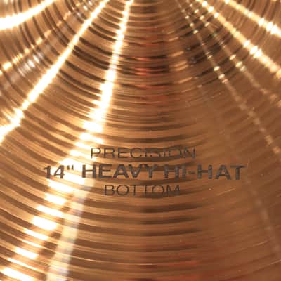 Paiste 14" Signature Precision Heavy Hi-Hats Cymbals - New! image 5