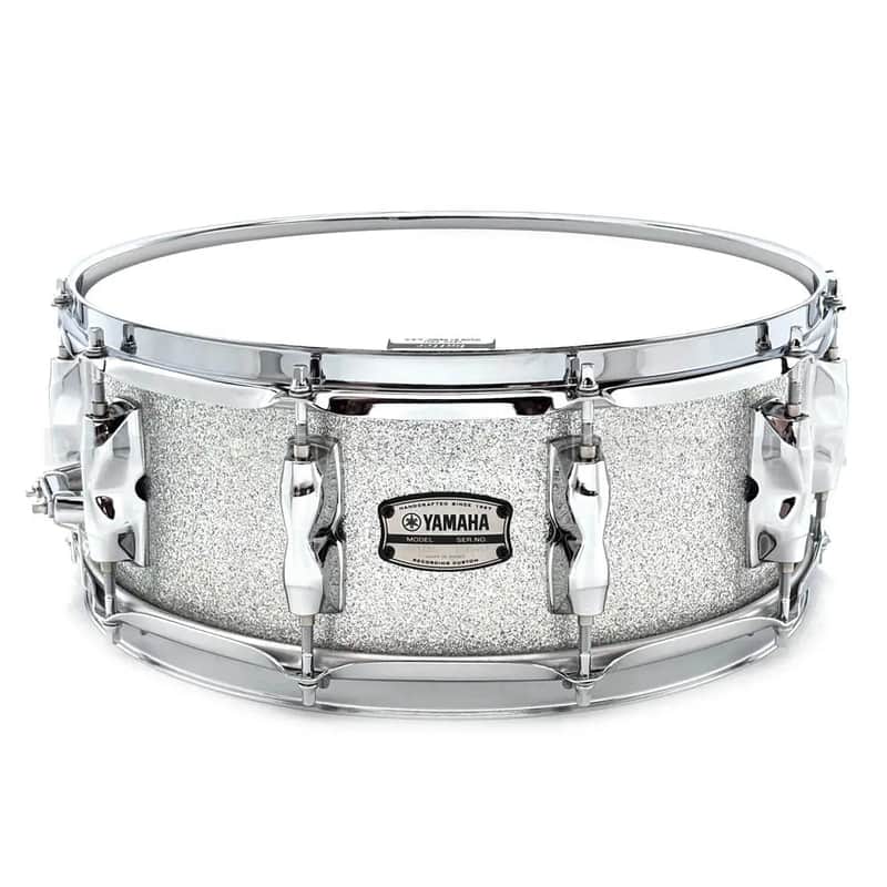 Yamaha Recording Custom Snare Drum 14x5.5 Silver Sparkle