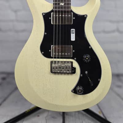 Paul Reed Smith PRS S2 Standard 22 Satin 6 String Electric Guitar Antique White 2024 image 2