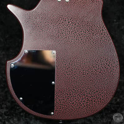 Jerry Jones Master Electric Sitar from the early 90s in Crackle Red/Black with Hardcase image 8