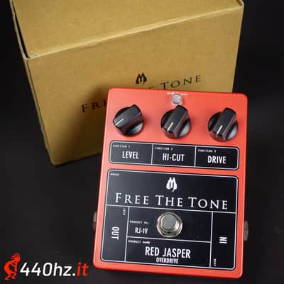 Free The Tone Red Jasper Overdrive RJ-1V | Reverb
