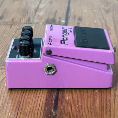 Silver Screw Boss BF-2 Flanger (Black Label) 1980 - 1984 image 6