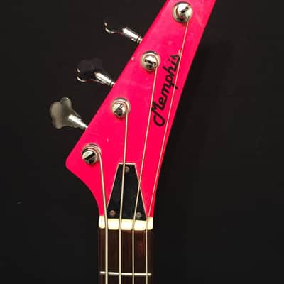 Memphis Bass Guitar Red image 2
