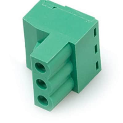Hosa PHX-100F | Phoenix 3 Pole Female Single Pair Cable Connector image 3