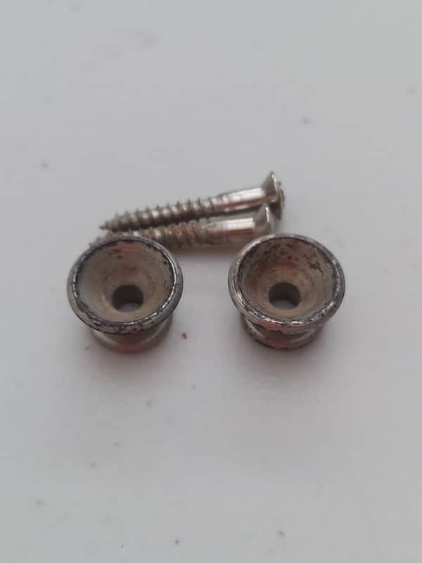 1960's Fender Strap Buttons with Screws (M-34) image 1
