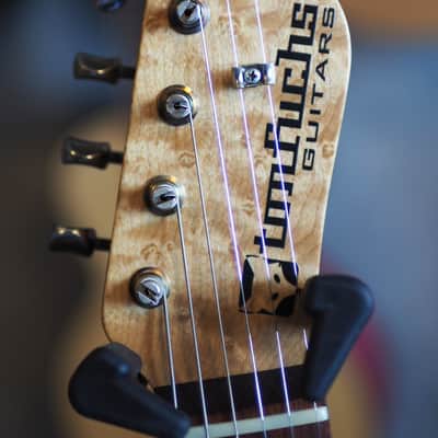 Tonfuchs Guitars Lovecaster Thinline, Kloppmann/Resident Edit, 2018, NEW! 2018 vintage white image 6