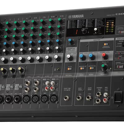 Yamaha EMX5 12 Channel 1200-Watt Powered Analog Mixer - Black image 2