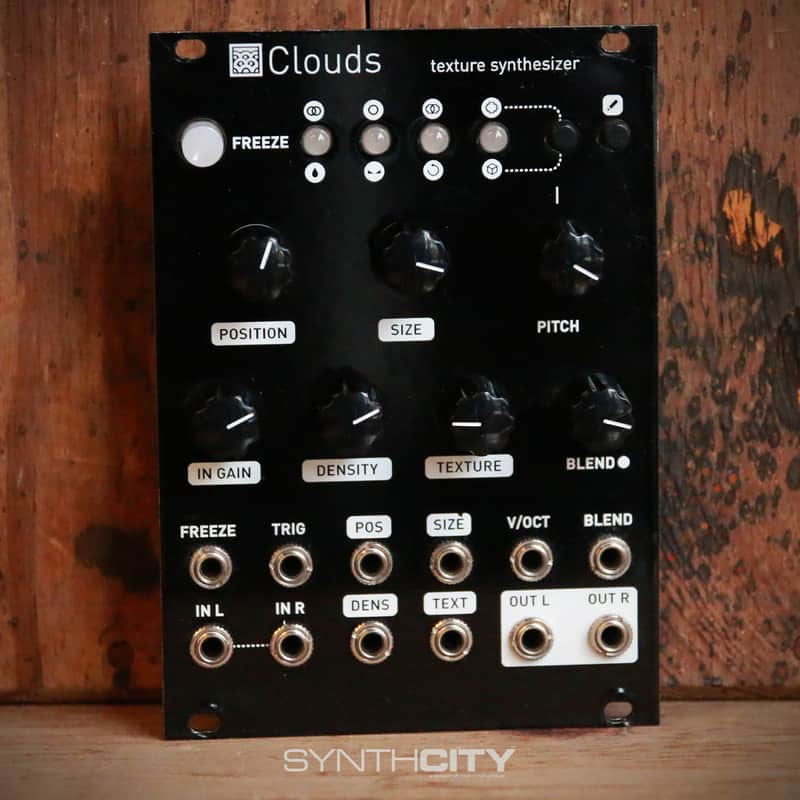 MMI Modular Cirrus (Mutable Instruments Clouds) Black Panel image 1