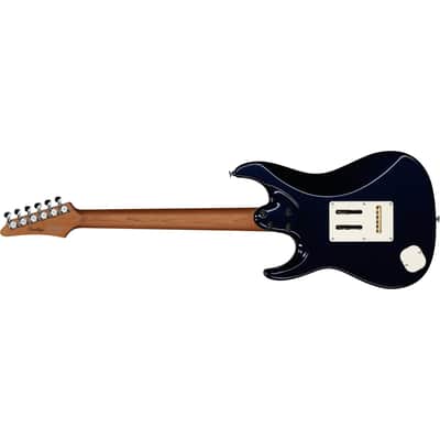 Ibanez AZ2204NW AZ Prestige Guitar w/ Seymour Duncan Pickups & Hardshell Case - Dark Tide Blue image 6