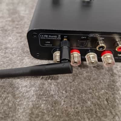 Fosi Audio MC331 - Tube Preamplifier - Black/Orange - Like New w/ Original Box, Manuals & Power Supply image 6