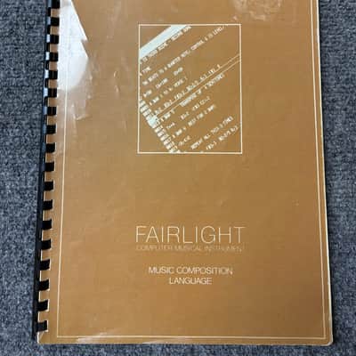 Original Fairlight CMI Series III Documentation series III 1983-1989 image 8