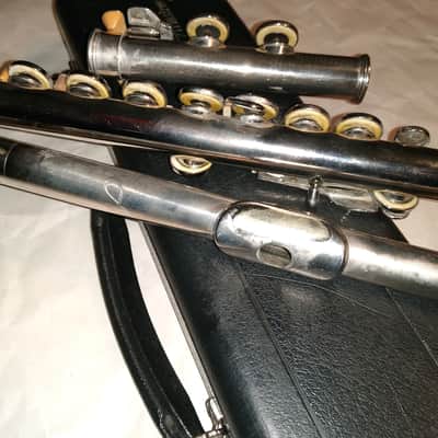 Armstrong 104N Nickel-Plated Flute w/ Case, USA, Good Condition image 8