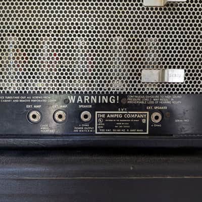 Ampeg SVT "Blackline" with Ampeg 810 Straightback Cab image 5