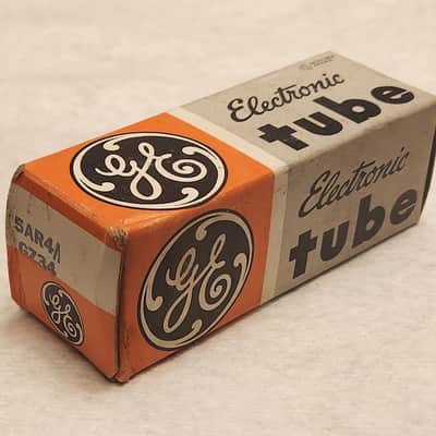 NOS General Electric 5AR4 GZ34 Tube FULL WAVE RECTIFIER (Hickok Tested) image 2
