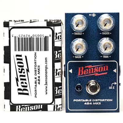 used Benson Amps Portable Distortion 424 MKII, Mint Condition with Box!
