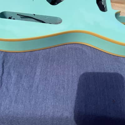 Non-branded product T-Style body 2021-2024 - Clear urethane over daphne blue. image 2