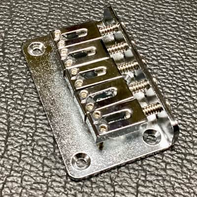 5 String Electric Mandolin Bridge, MORTone BP5 - chrome image 6