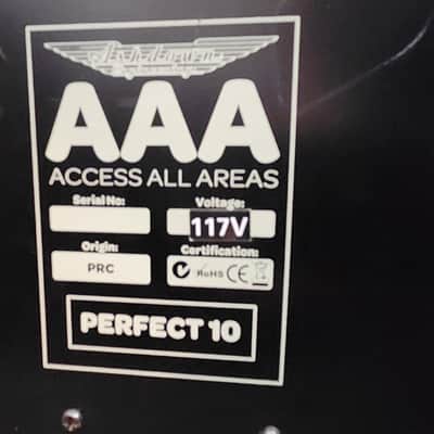 Ashdown PT40 Perfect 10 40W 1x10 Bass Combo 2010s - Black image 4