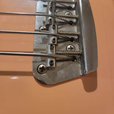 Squier Vista Musicmaster Bass 1997 - Shell Pink image 12