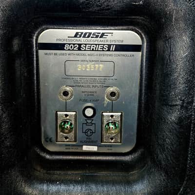 Bose Speaker System, 2 Spkrs, Stands, Bose 802cII Controller 2010s image 9