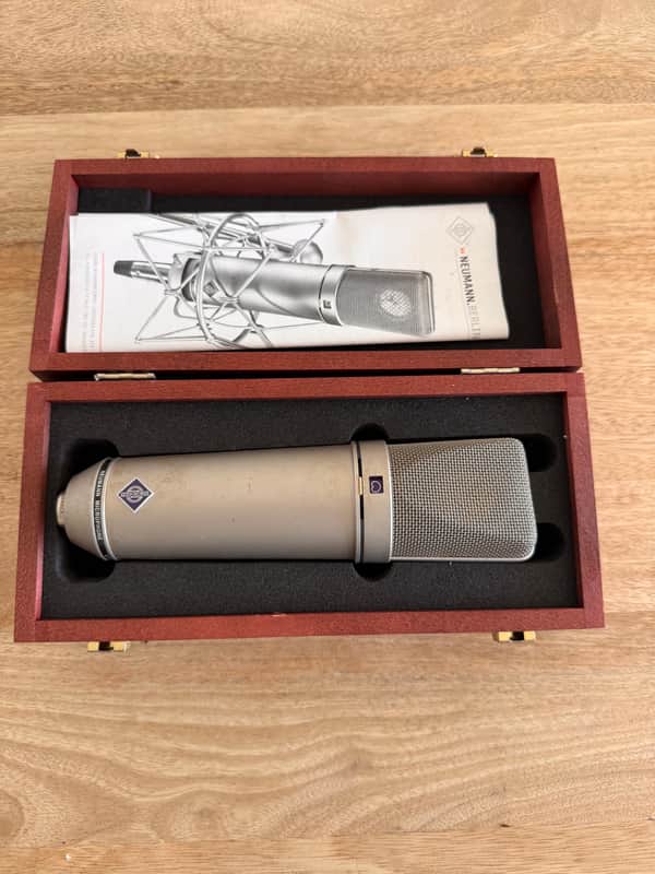 Neumann U 87 Ai Large Diaphragm Multipattern Condenser Microphone image 1
