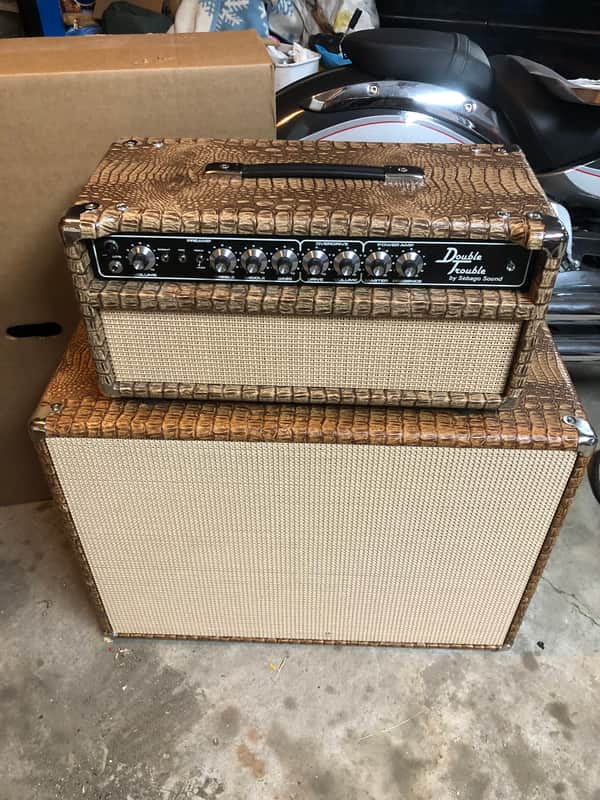 Sebago  Double Trouble DUMBLE 100 Watt Head and Cabinet 2017 Crockadile image 1