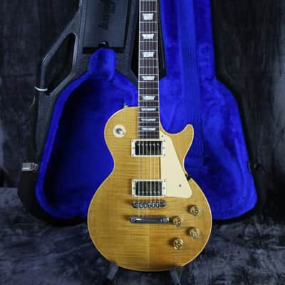1984 Gibson Les Paul Standard Antique Natural 2-Piece Flame Maple Top w/ Tim Shaw PAFs image 7