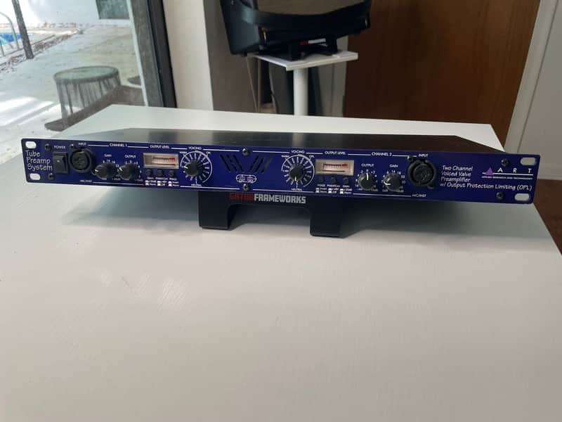 ART TPS 2-Channel Tube Microphone Preamp pre-2011 image 1