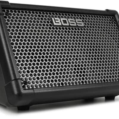 Boss CUBE Street 2 - 2 x 6.5-inch 10-watt Battery Powered Combo Amp - Black image 1