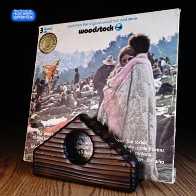 Single Record Display Stand | Scorched Fir | Multiple Available | Sold Separately image 3