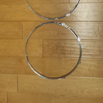 Tama Starclassic 8 Lug Snare Hoops Chrome image 2