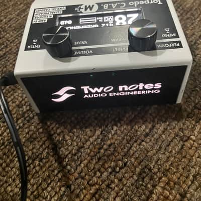 Two Notes Audio Engineering Torpedo CAB M+ Impulse Response interface speaker simulator In hard case image 8