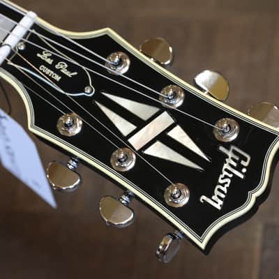 2009 Gibson Custom Shop 1968 Historic Reissue Les Paul Custom Electric Guitar Black Ebony + COA OHSC image 12