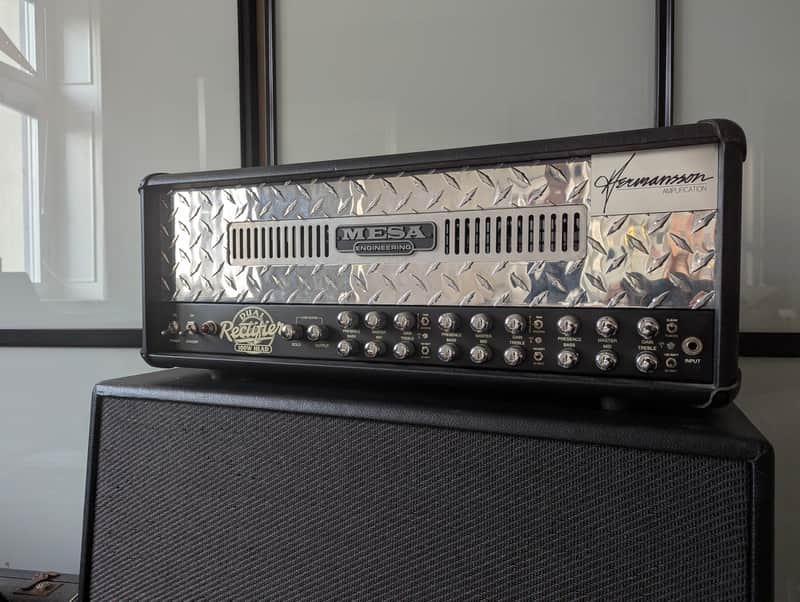 Mesa Boogie Hermansson Dual Rectifier 100w 3 channel - Chrome image 1