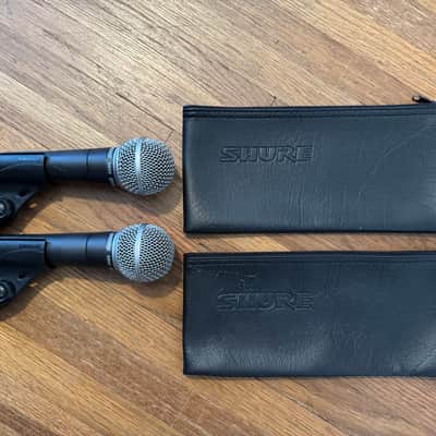 Immagine Shure SM58 Dynamic Cardioid Microphone Pair. - 7
