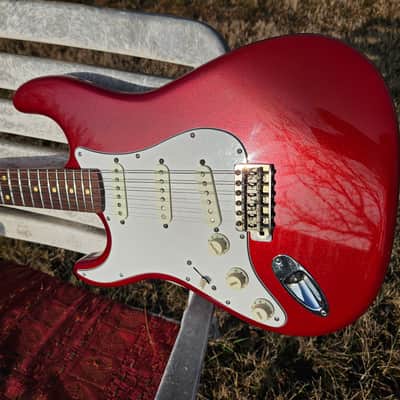 Lefty Warmoth Custom Made Stratocaster reissue 2000' image 5