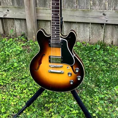 Gibson Custom Shop ES-339 fat neck 2012 - Antique Vintage Sunburst image 12