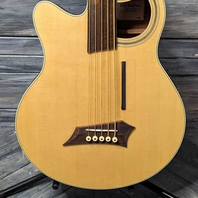 Warwick RockBass Left Handed Alien Deluxe 5 String Fretless Acoustic Electric Bass image 1
