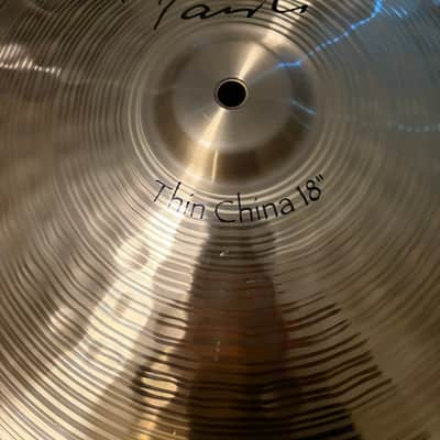 Paiste 18" Signature Thin China Cymbal 1989 - Present - Traditional image 2