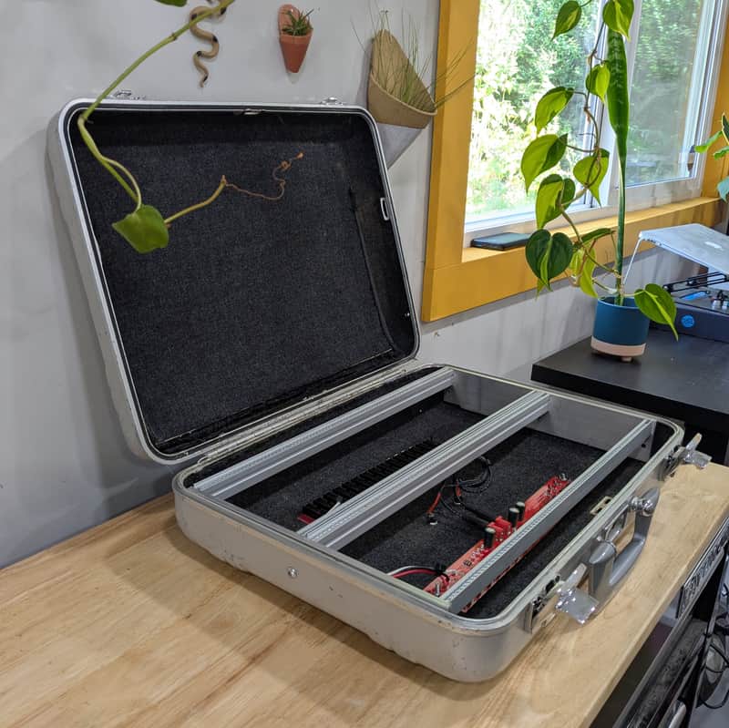 Halliburton Eurorack Modular Case 2 x 84 HP image 1