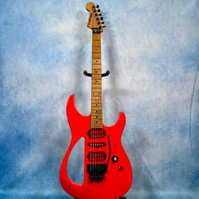 Kramer CK-110 Tatsuya Artist Model Red/Orange Made in Japan, MIJ image 1