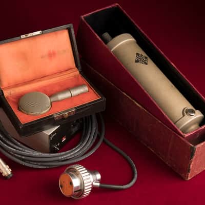 Restored Telefunken Ela MZ 028/1 (Neumann CMV3A) Bottle Microphone Circa 1935 image 4