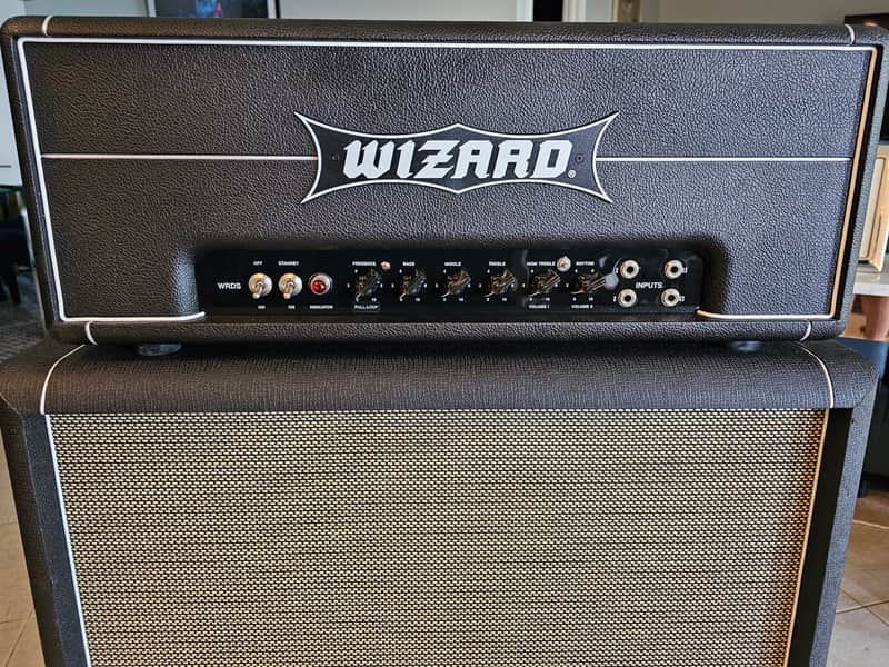 Wizard  VC Vintage Classic 100w with 4 x KT88s & FX Loop  2019 Black/Black image 1