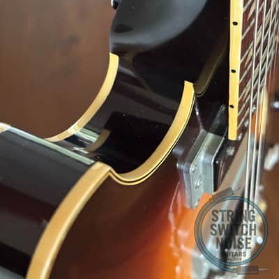 Yamaha SA50, Hollow Body Guitar, Sunburst, 1967, Made in Japan image 21