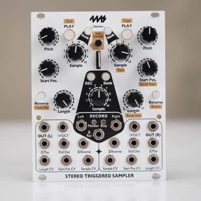 4ms Stereo Triggered Sampler Eurorack Module w/ Patch Cables #58937 image 3