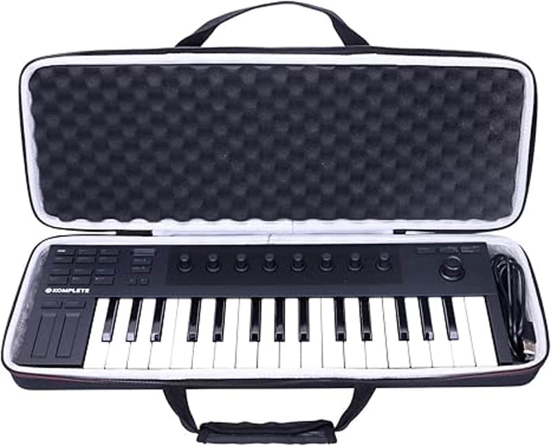 Hard Case for Native Instruments Komplete Kontrol M32 Controller Keyboard-Travel Protective Carrying Storage Bag image 1