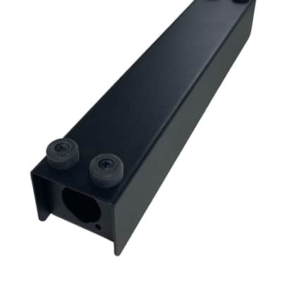 PROCRAFT PB1E-2X2DUP-BK Steel Project Box 10-5/8" x 1-7/8" x 1-5/8" w/ 2 D +2 AC image 2