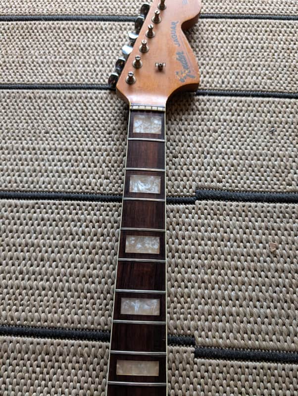 Fender 1966 Jaguar NECK + TUNERS BINDING BLOCK INLAYS 1966 image 1