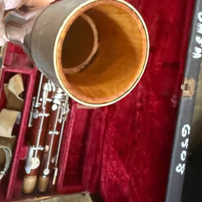 Conn brand Wood Bassoon with case and bocal image 13